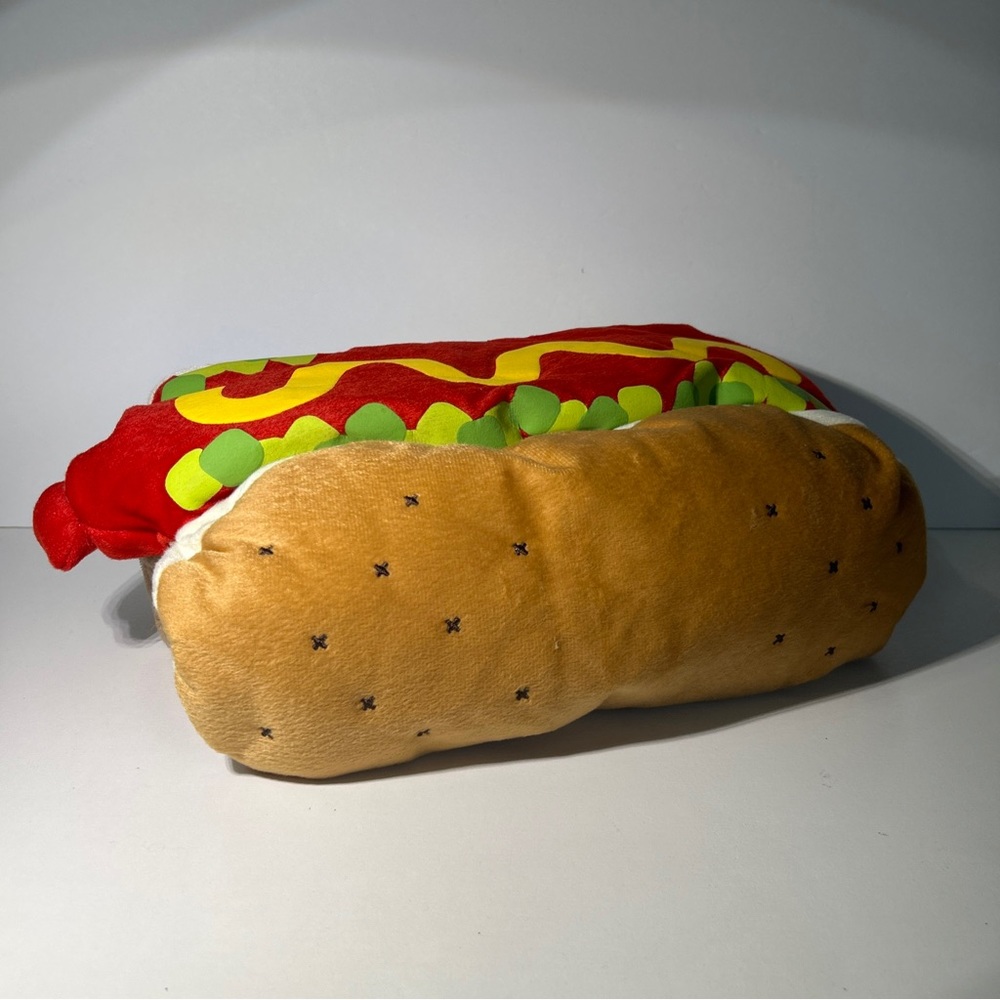 Funny Dog Hot Dog Costume – Halloween Pet Outfit for Small & Medium Dogs